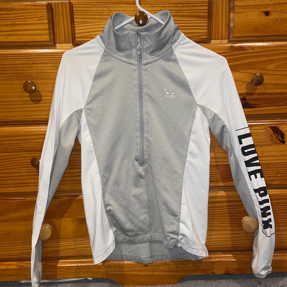 Victoria secret pink half zip